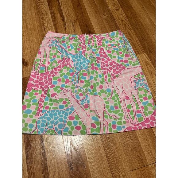 Lilly Pulitzer princess of the jungle print skirt 4 preppy colorful vacation - Picture 5 of 12